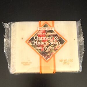 Trader Joe's Oatmeal & Honey Soap - Cream Bar set of 4